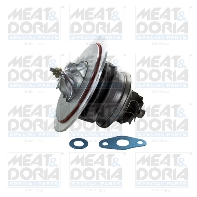 Core assembly, turbocharger